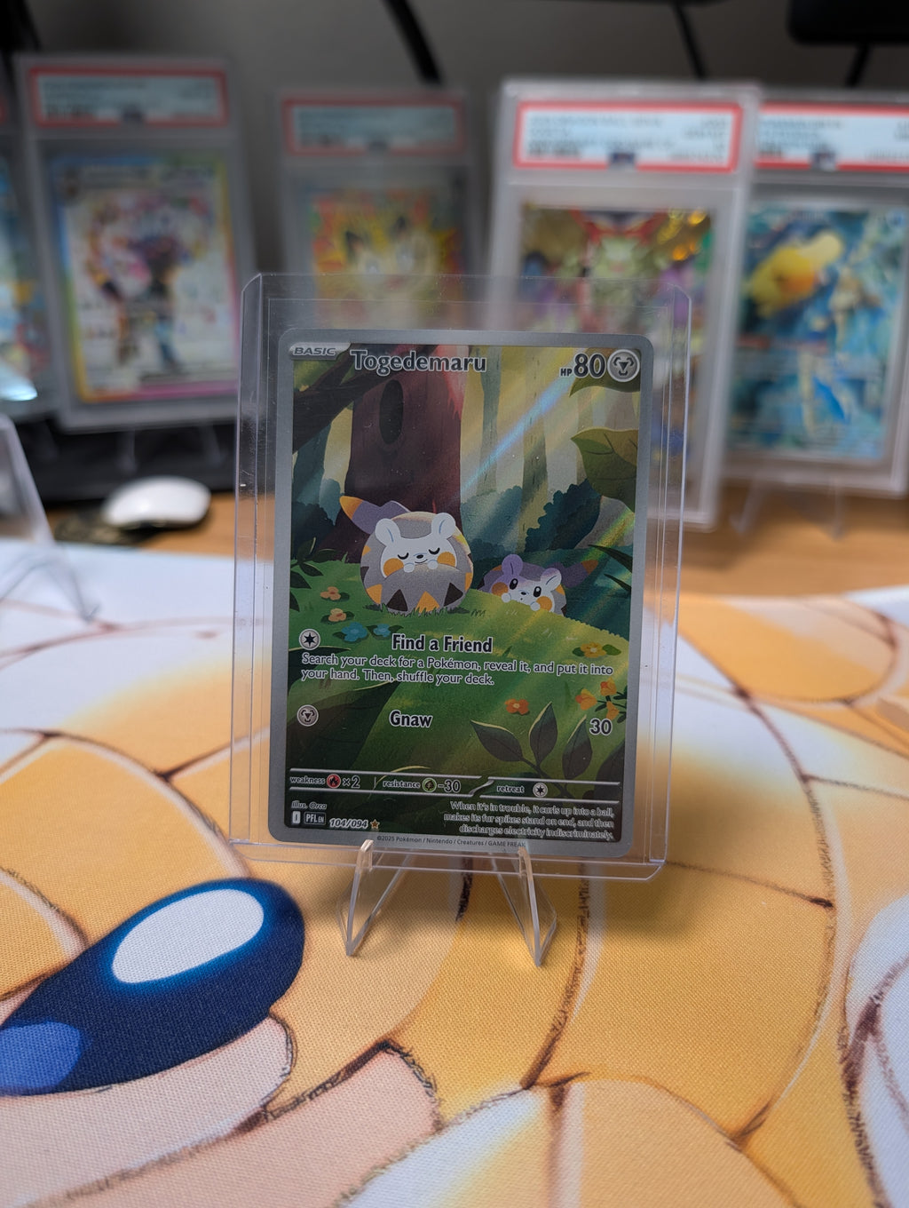 Togedemaru 104/094 — Phantasmal Flames (English)