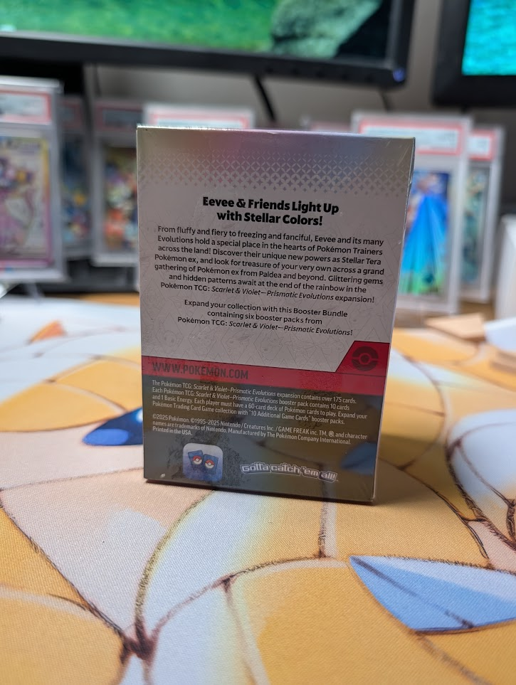 Pokémon TCG: Scarlet & Violet—Prismatic Evolutions Booster Bundle