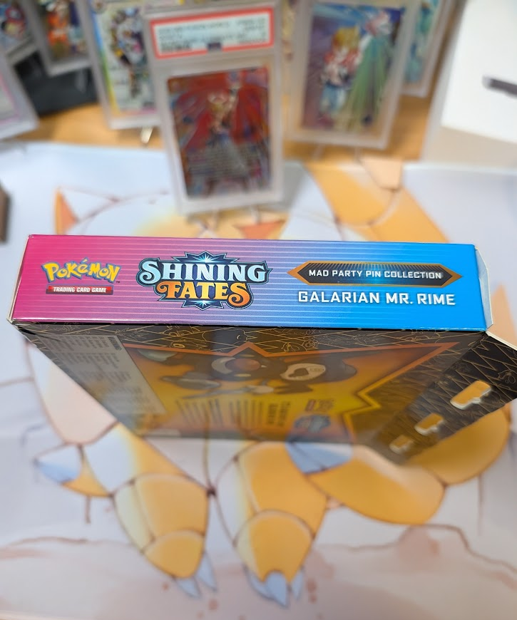Pokémon TCG: Shining Fates Mad Party Pin Collection—Galarian Mr. Rime