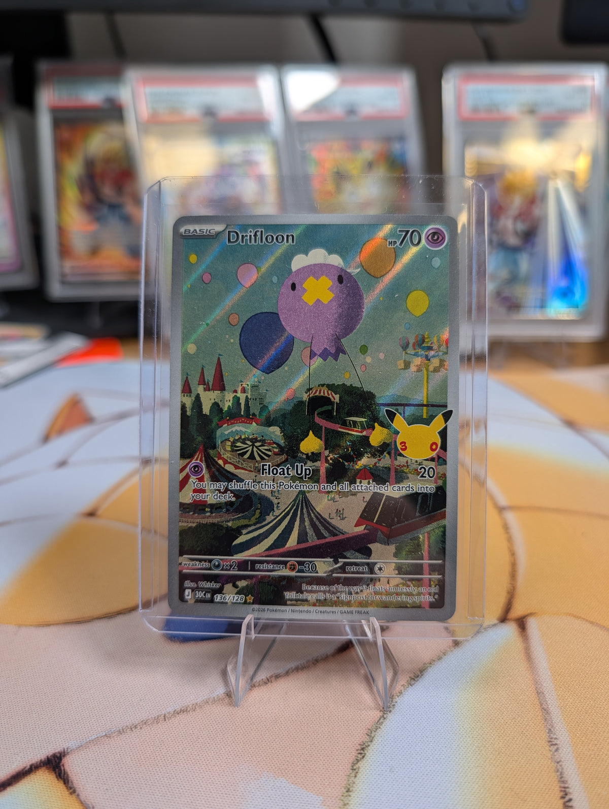 Drifloon 136/128 — front of the exact card