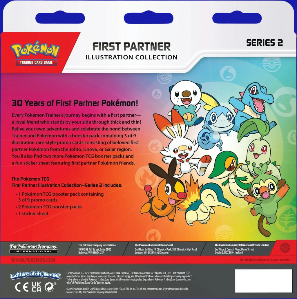 Pokémon TCG: First Partner Illustration Collection — Series 2
