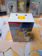 Top view of sealed Pokémon TCG 30th Celebration Booster Bundle
