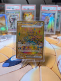 Front of the exact Terapagos ex 180/131 English card — Near Mint